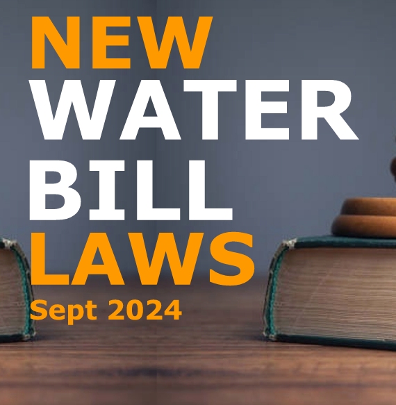 NEW WATER BILL LAWS - Sept 2024